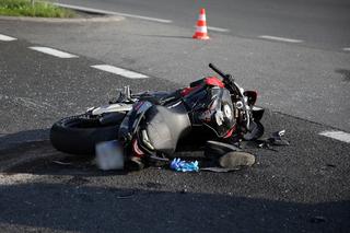 Makabryczny wypadek motocyklisty na zakopiance w Głogoczowie