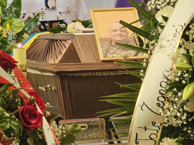 pogrzeb żołnierza, który zginął w Ukrainie