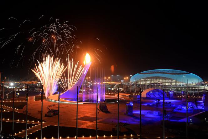 Soczi 2014. Zapalenie olimpijskiego znicza