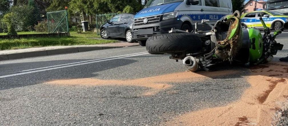 Śmiertelny wypadek w Faściszowej. Motocyklista zginął na miejscu