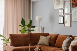 Beżowe mieszkanie w stylu vintage