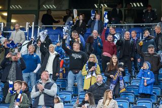 Lech Poznań - Motor Lublin. Ponad 24 tysiące kibiców zasiadło na trybunach Enea Stadionu [ZDJĘCIA]