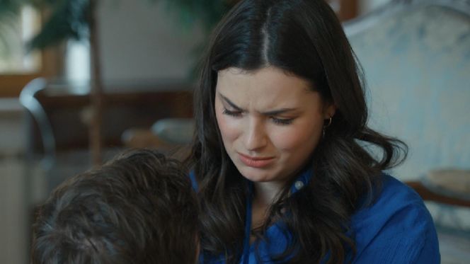 Barwy szczęścia, odcinek 3162. Weronika (Maria Świłpa), Błażej (Piotr Ligienza)