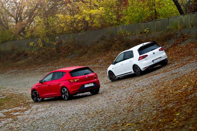 TEST Volkswagen Golf GTI Clubsport vs. Seat Leon Cupra 290: efektywny i efektowny