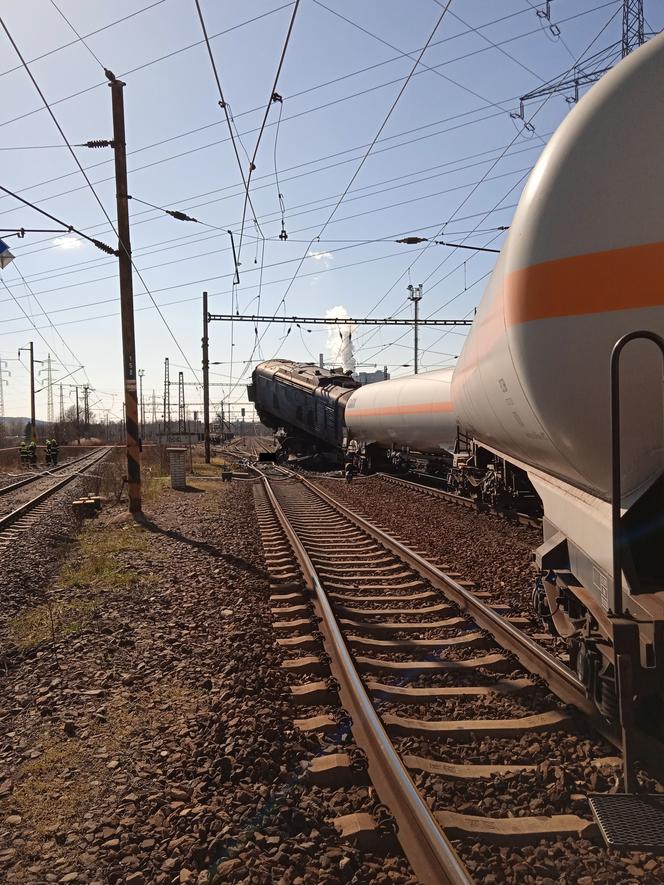 W Czechach zderzyły się w Niedzielę Wielkanocną dwa pociągi towarowe