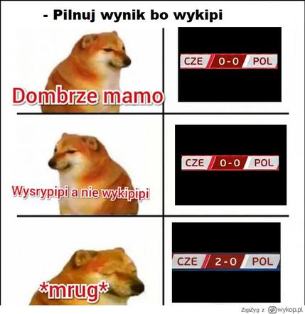 MEMY Mecz Polska - Czechy 2023 