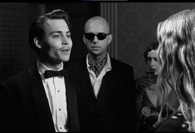 Johnny Depp jako Edward Davis Wood w filmie "Ed Wood"