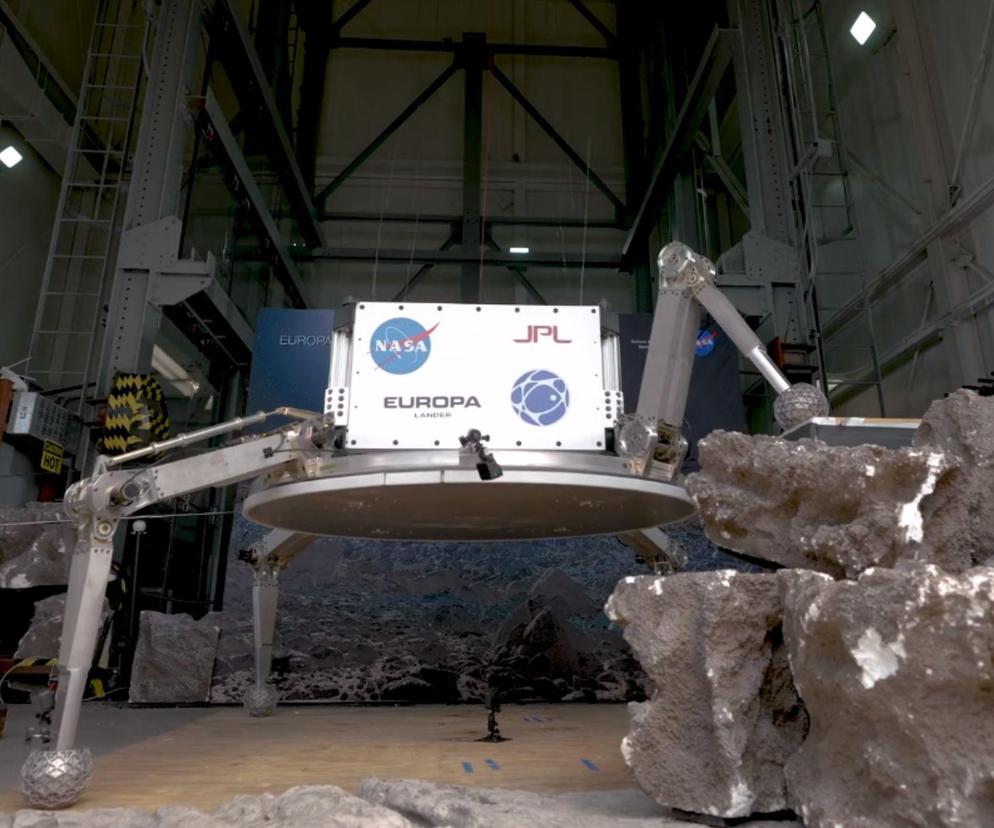 NASA testuje nowy lądownik. Europa Lander ma wylądować na księżycu Jowisza