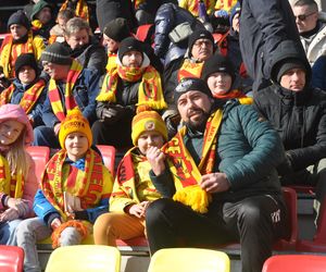 Korona Kielce - Motor Lublin. Kibice na Exbud Arenie