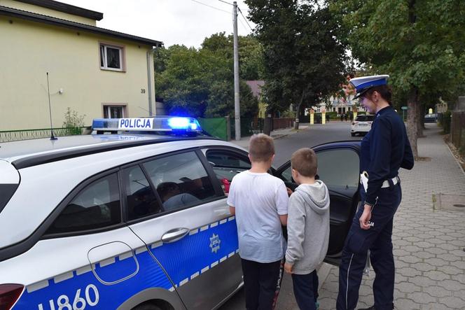 Policjanci odwiedzili Asię