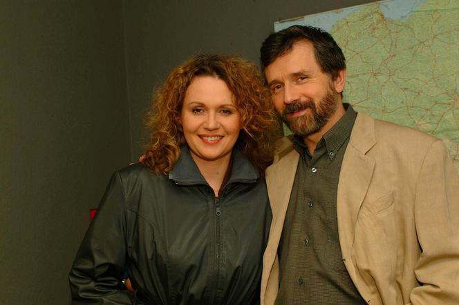 Małgorzata Pieńkowska i Cezary Morawski w "M jak miłość"