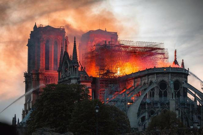 Notre-Dame płonie: zobaczcie kuriozalny zwiastun filmu, który zmierza do kin. Jest polski akcent!