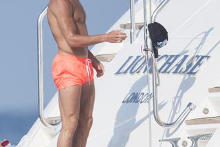 Cristiano Ronaldo na rybach