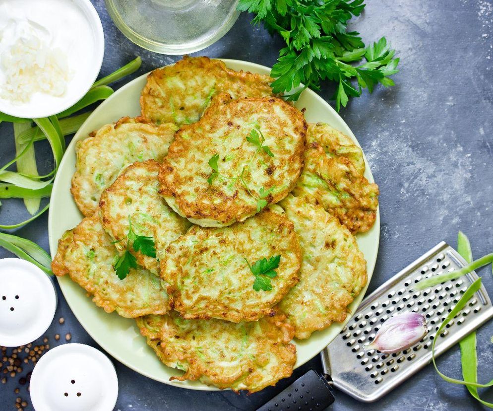 placki z cukinii z 3 składników