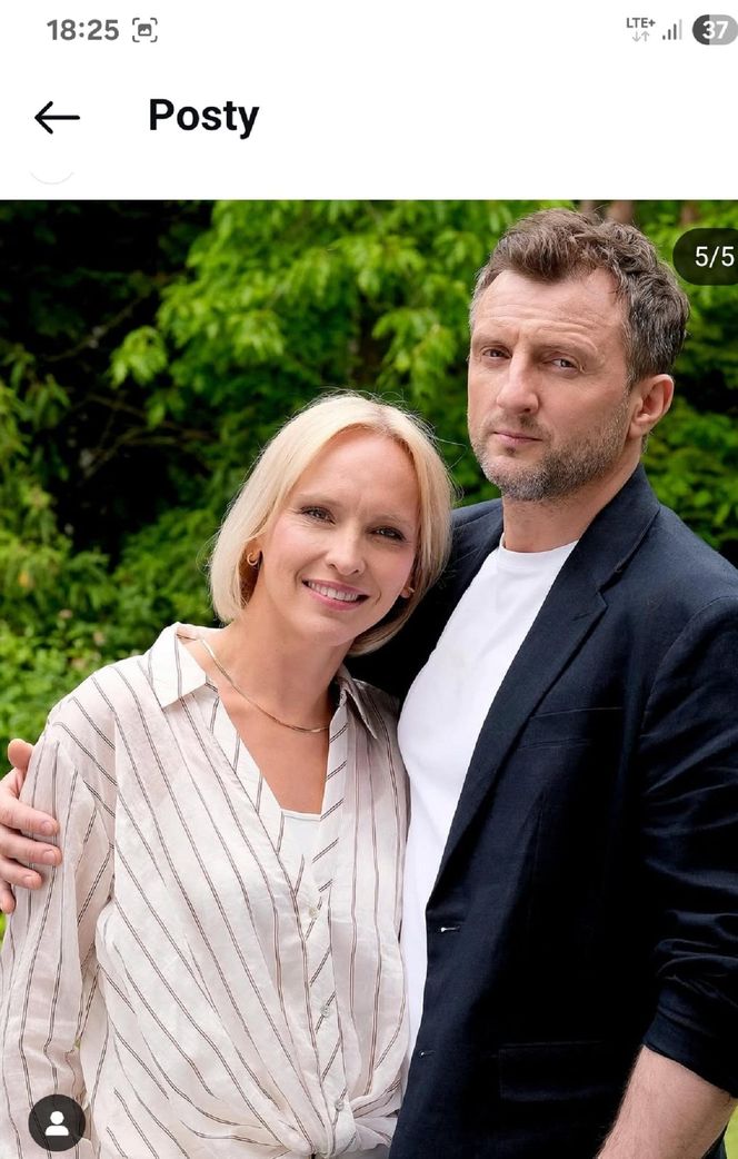 M jak miłość nowy sezon po wakacjach. Dorota (Iwona Rejzner), Bartek (Arkadiusz Smoleński)