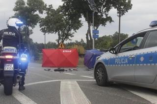 Śmiertelny wypadek pod Otwockiem. Motocyklista wjechał w przyczepkę samochodową. Zginął na miejscu