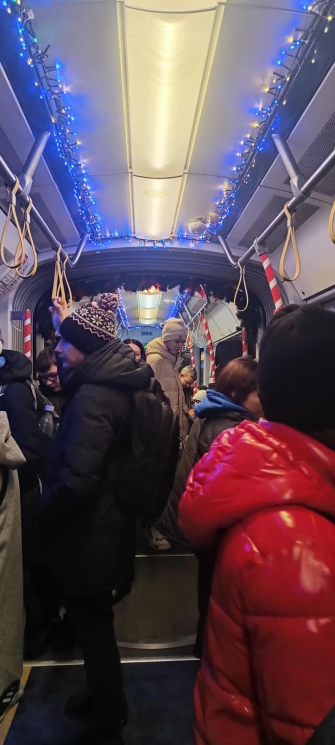 Mikołajkowy Tramwaj w Toruniu