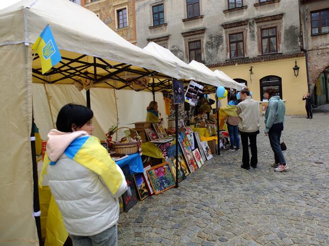 Jarmark z Ukrainy na lubelskim Rynku