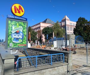 Budowa tramwaju na ul. Rakowieckiej w Warszawie