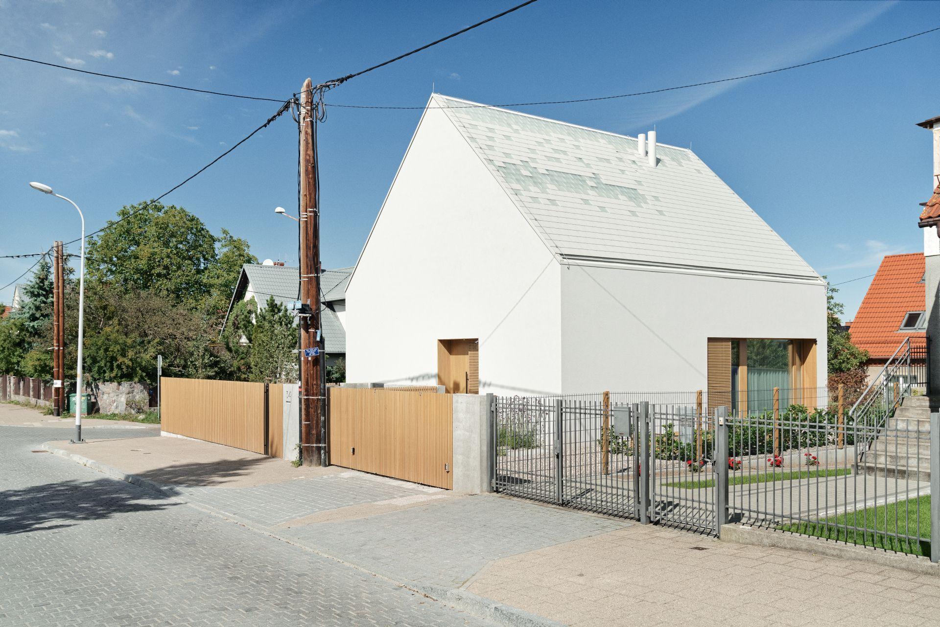 Biały dom na gdańskiej Strzyży
