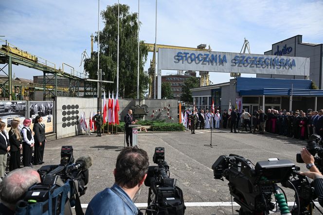 Karol Nawrocki w Szczecinie