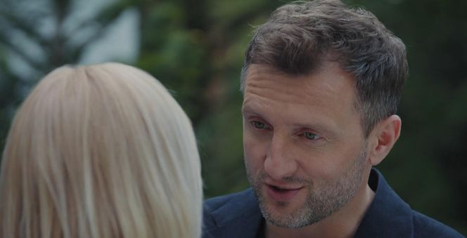 M jak miłość odc. 1886. Bartek (Arkadiusz Smoleński), Dorota (Iwona Rejzner)