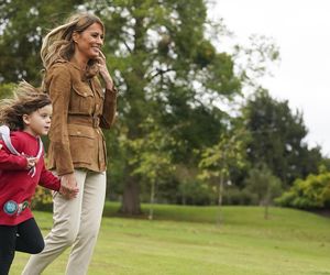 Pierwsza Dama USA w Windsorze spotkała się z królową Kamilą i księżną Kate