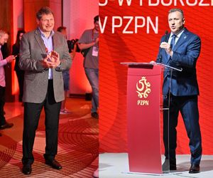 Zaskakujący gość na wyborach w PZPN. Co Andrzej Gołota robi na piłkarskim zjeździe baronów?