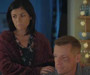 	M jak miłość odc. 1846. Kinga (Katarzyna Cichopek), Piotrek (Marcin Mroczek)