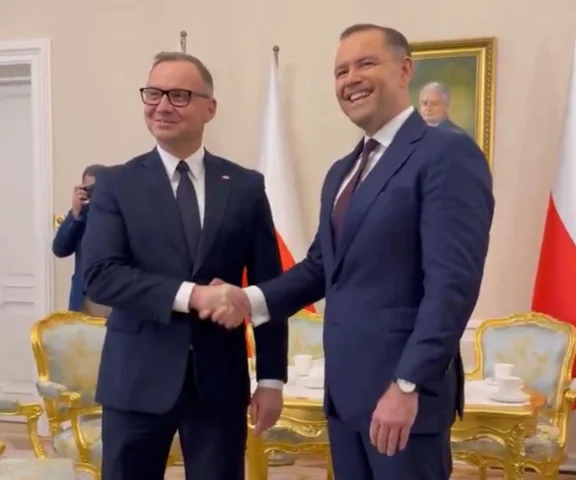 Trwa spotkanie prezydenta Andrzeja Dudy i Karola Nawrockiego