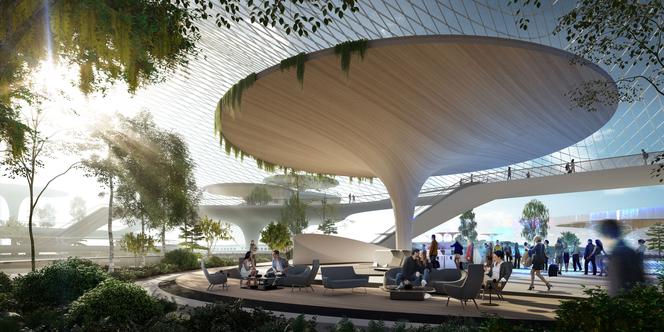 Terminal CPK. Koncepcja Zaha Hadid Architects