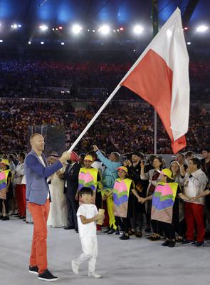 Polacy na rozpoczęciu igrzysk olimpijskich