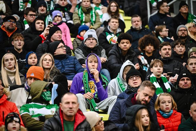 Lechia Gdańsk - Widzew Łódź: Zdjęcia kibiców z meczu 15. kolejki PKO BP Ekstraklasy
