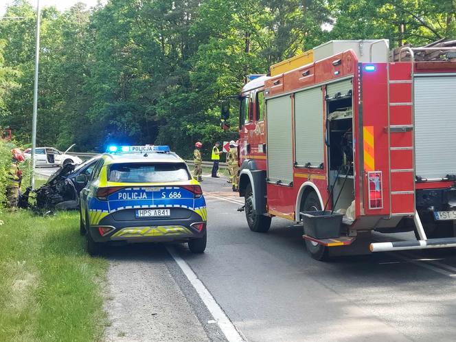 Starachowice. Wypadek ulica Ostrowiecka 