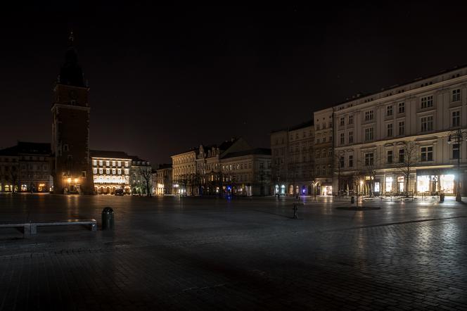 Kraków wyłączył oświetlenie uliczne w nocy