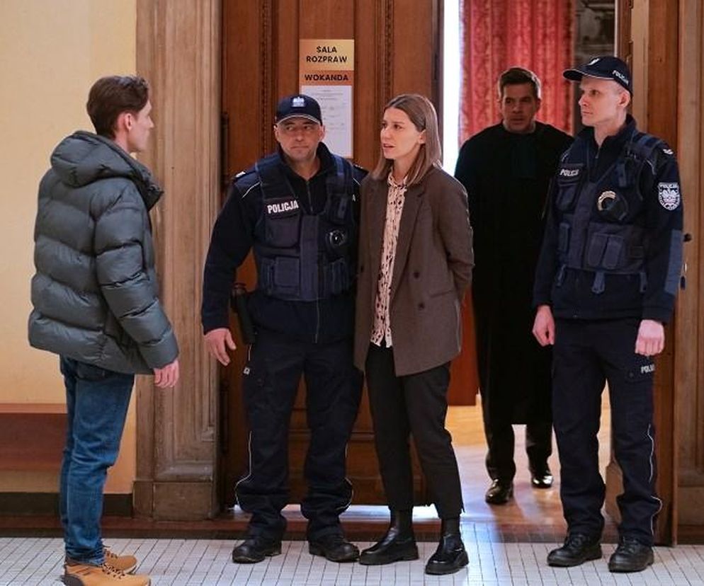 Pierwsza miłość, odcinek 3799 Kalina (Magdalena Wieczorek), Oskar (Filip Gurłacz)