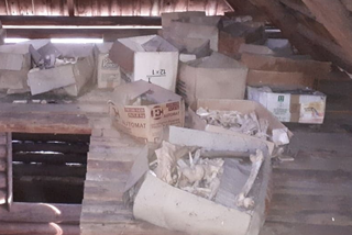 Trzydzieści pudeł ludzkich szczątków odnalezionych w Małopolsce
