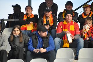 Kibice na meczu Korona Kielce - Radomiak (19 kwietnia 2024)