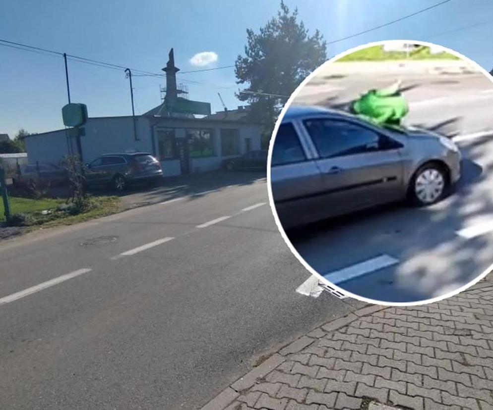 Szokujący wypadek w Żorach! 10-latek wybiegł ze sklepu prostu pod samochód