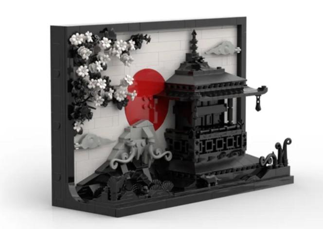 LEGO Ideas. Zestaw The Art of Japan 2024 to hit. Klocki inspirowane japońską kulturą mogą zmienić się w obraz! [ZDJĘCIA]