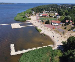 Plaża w Trzebieży (2022 r.)