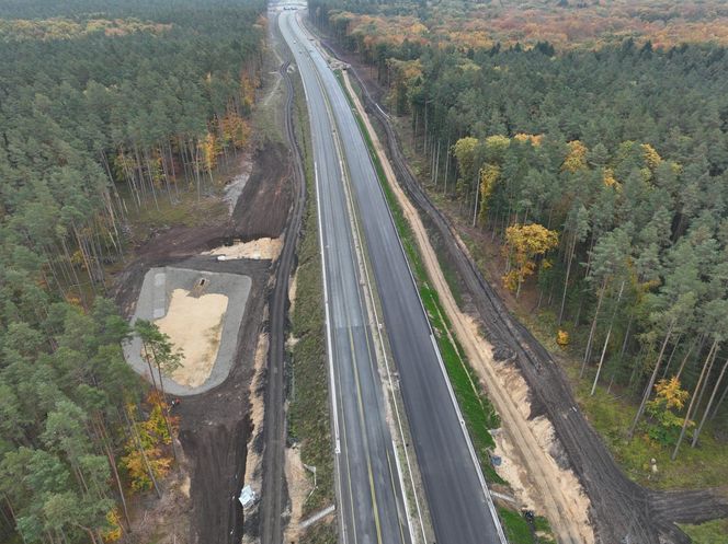 Budowa dwóch odcinków S3 między Świnoujściem i Troszynem. Nowe zdjęcia 