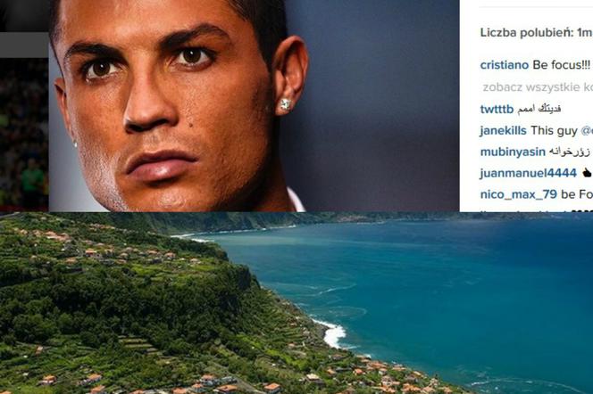 Cristiano Ronaldo tęskni za rodzinną Maderą - zdjęcie z serwisu Instagram