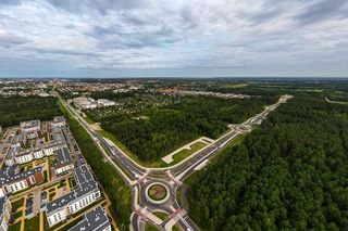 Nowa droga na osiedlu Bagnówka w Białymstoku