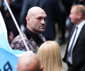Tyson Fury na pogrzebie Ricky'ego Hattona