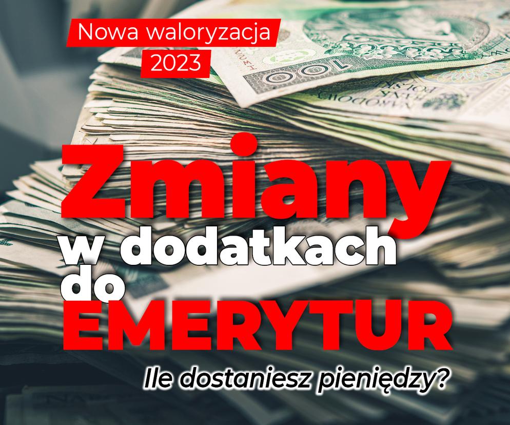 Waloryzacja dodatków do emerytur. Ogromne podwyżki dla seniorów