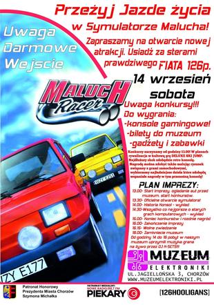 Maluch Racer: Przeżyj jazdę życia – 14 września