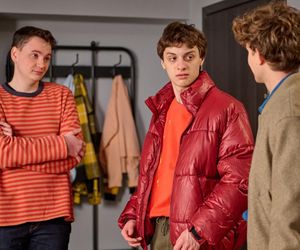 Na Wspólnej odc. 4036. Kuba (Kacper Łukasiewicz), Dex (Jan Jakubik), Karol (Maciej M. Tomaszewski)