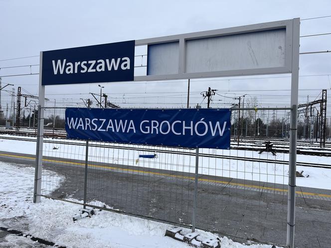Nowy przystanek Warszawa Grochów