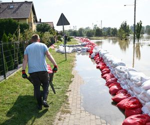 Tak wygląda Oława w czasach powodzi 2024 roku. Poruszający materiał